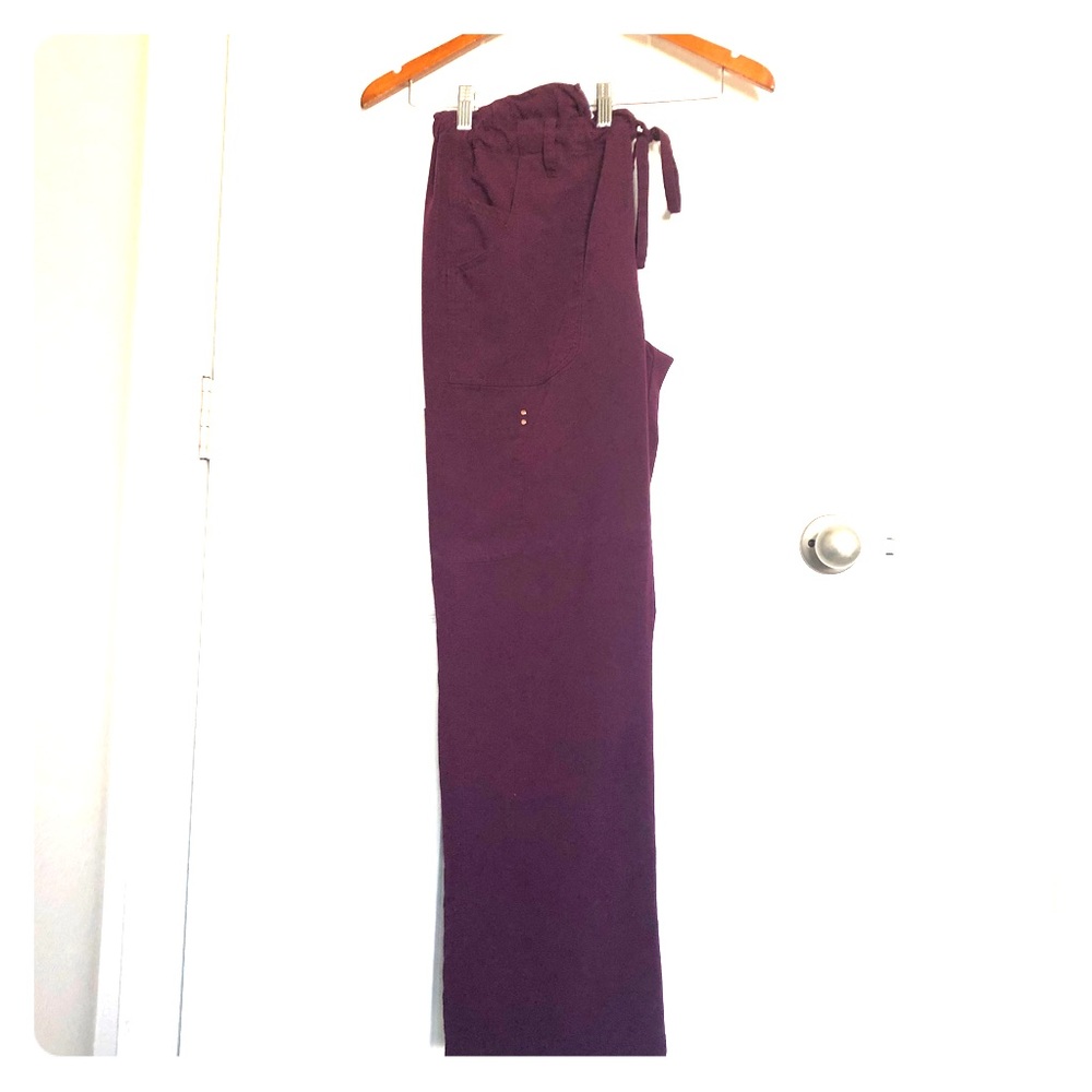 Koi maroon scrub pant
